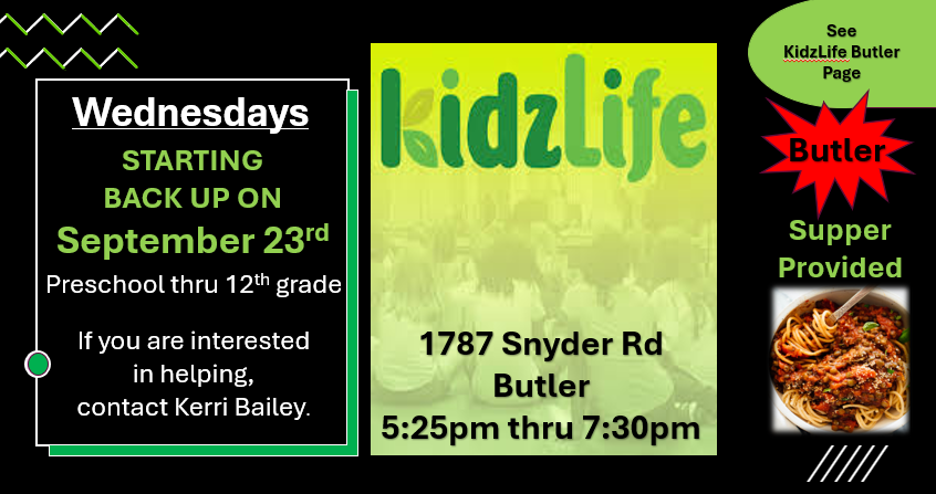 2026 2027 Butler KidzLife PPt Slide